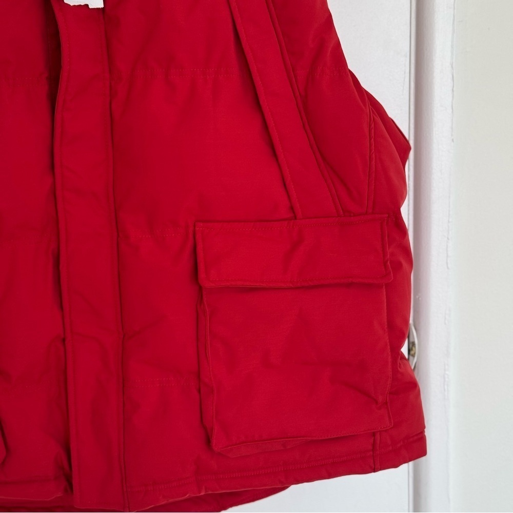Jordan Craig Legacy Men's Yukon Fur Lined Hooded Puffer Vest in red 4XL - Picture 5 of 13
